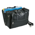 Expandable Soft Leather Briefcase